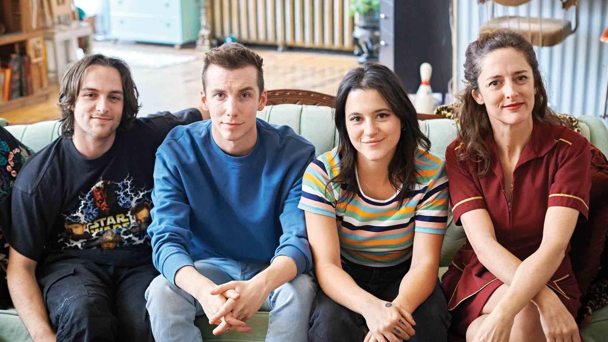 Rémi Goulet, Pier-Luc Funk, Catherine Brunet et Isabelle Brouillette.