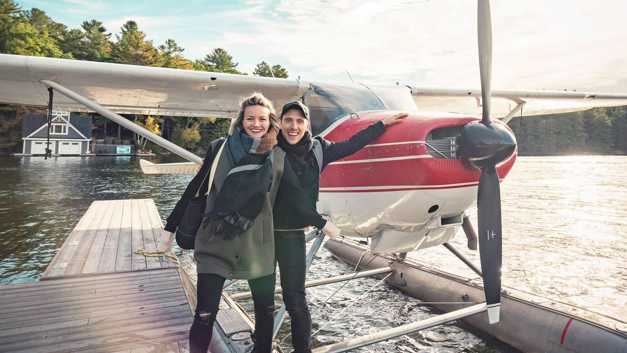 Julie Ringuette et Pascal Morrissette.