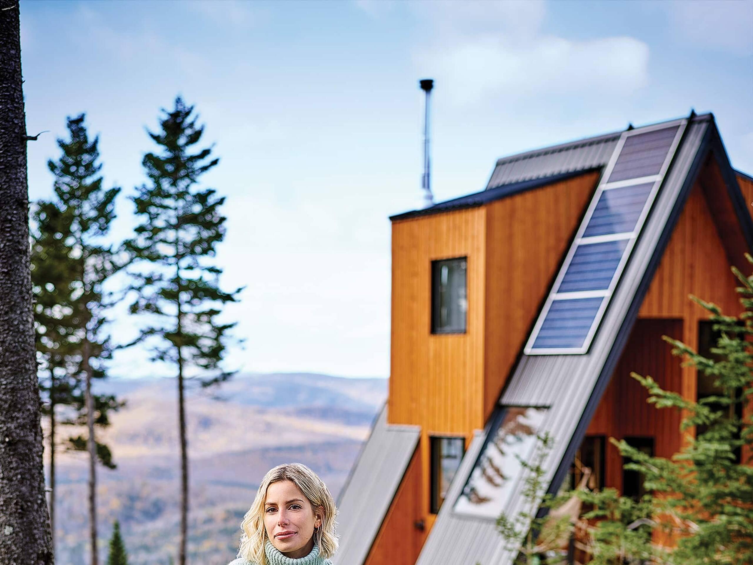 Des mini chalets au design grandiose