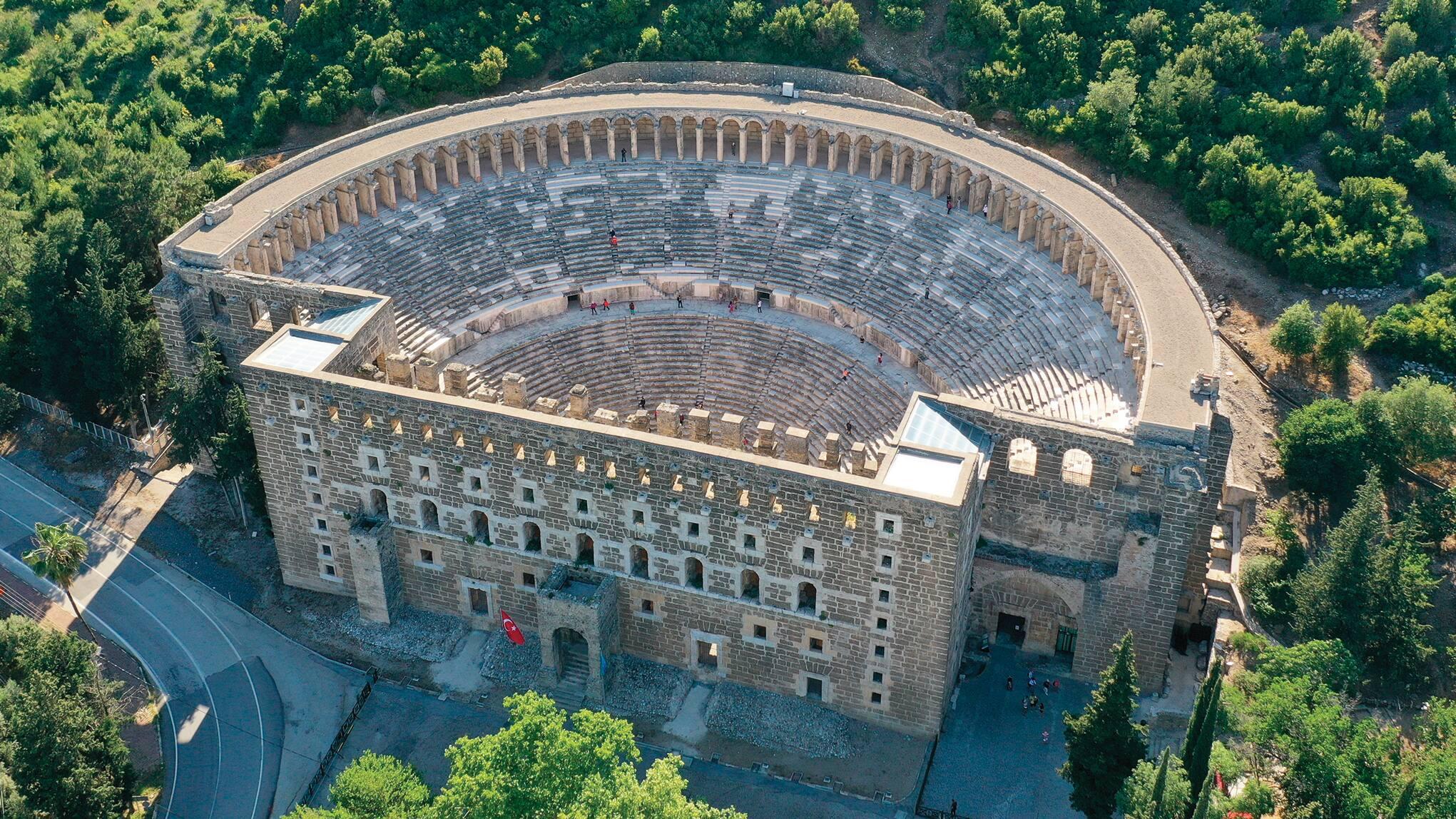 Certaines ruines de Turquie sont fort impressionnantes