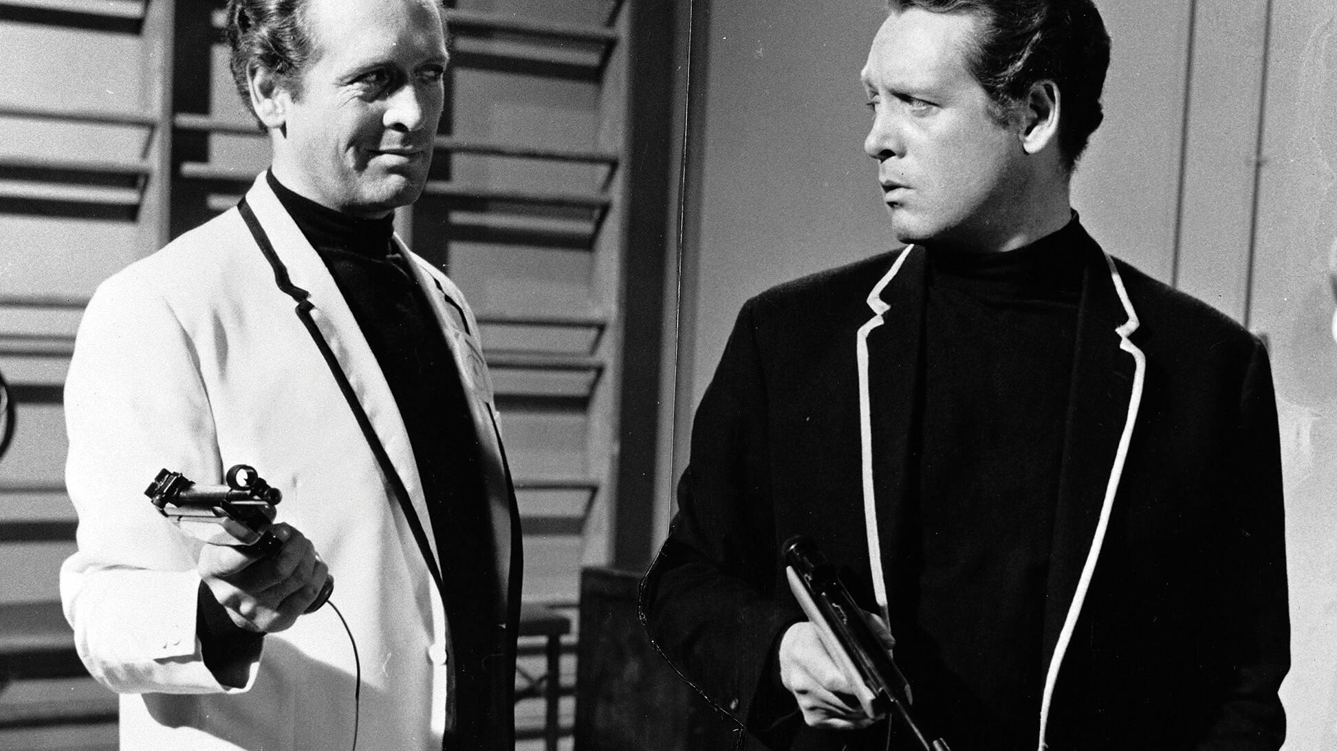 Charles Curtis et Patrick McGoohan, Le prisonnier.