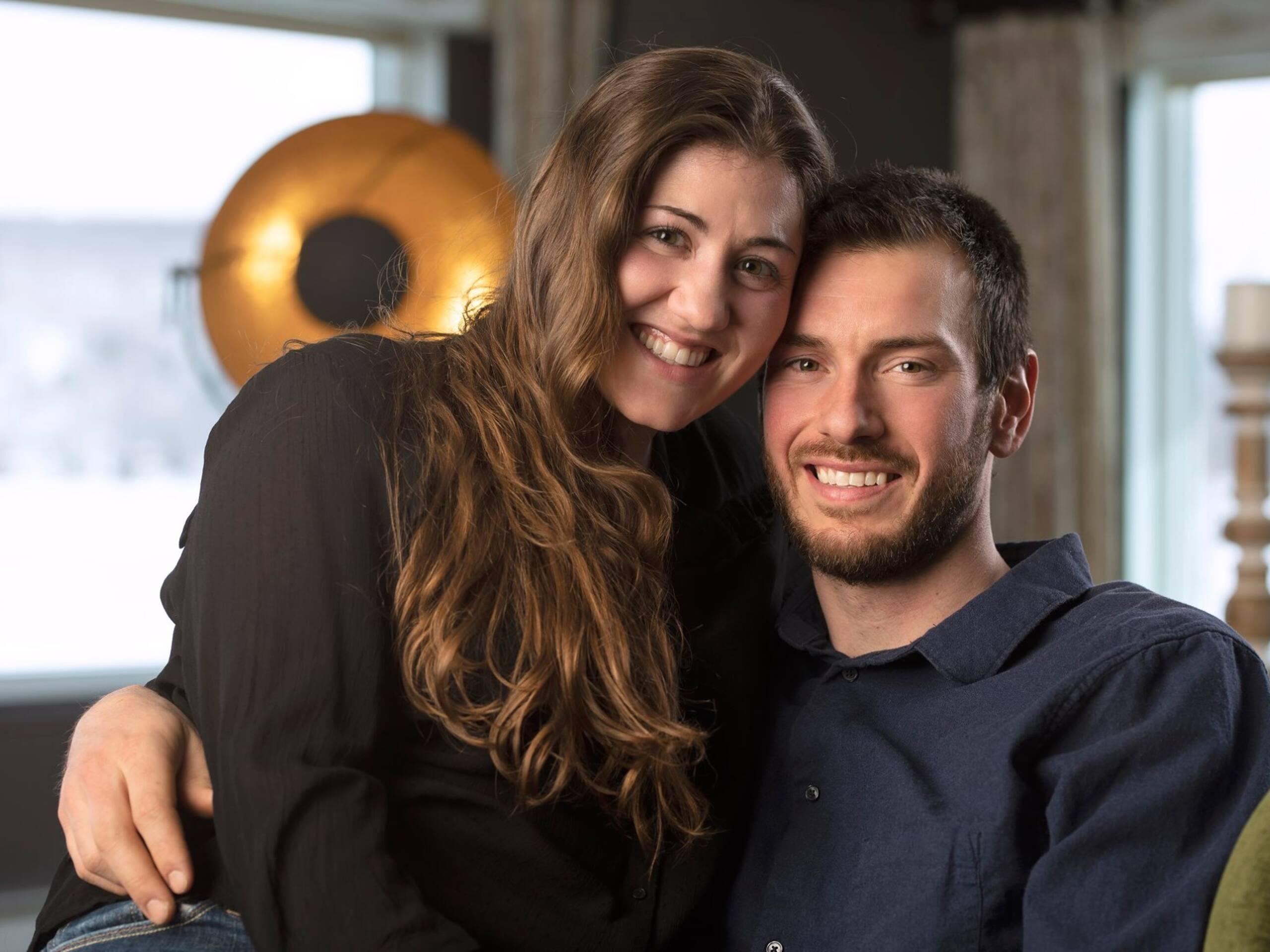 Julien et Isabelle attendent leur premier enfant