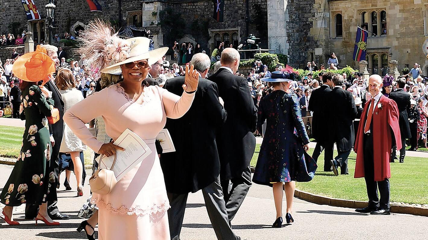 Oprah Winfrey avait assisté au mariage de Meghan et Harry, le 19 mai 2018.