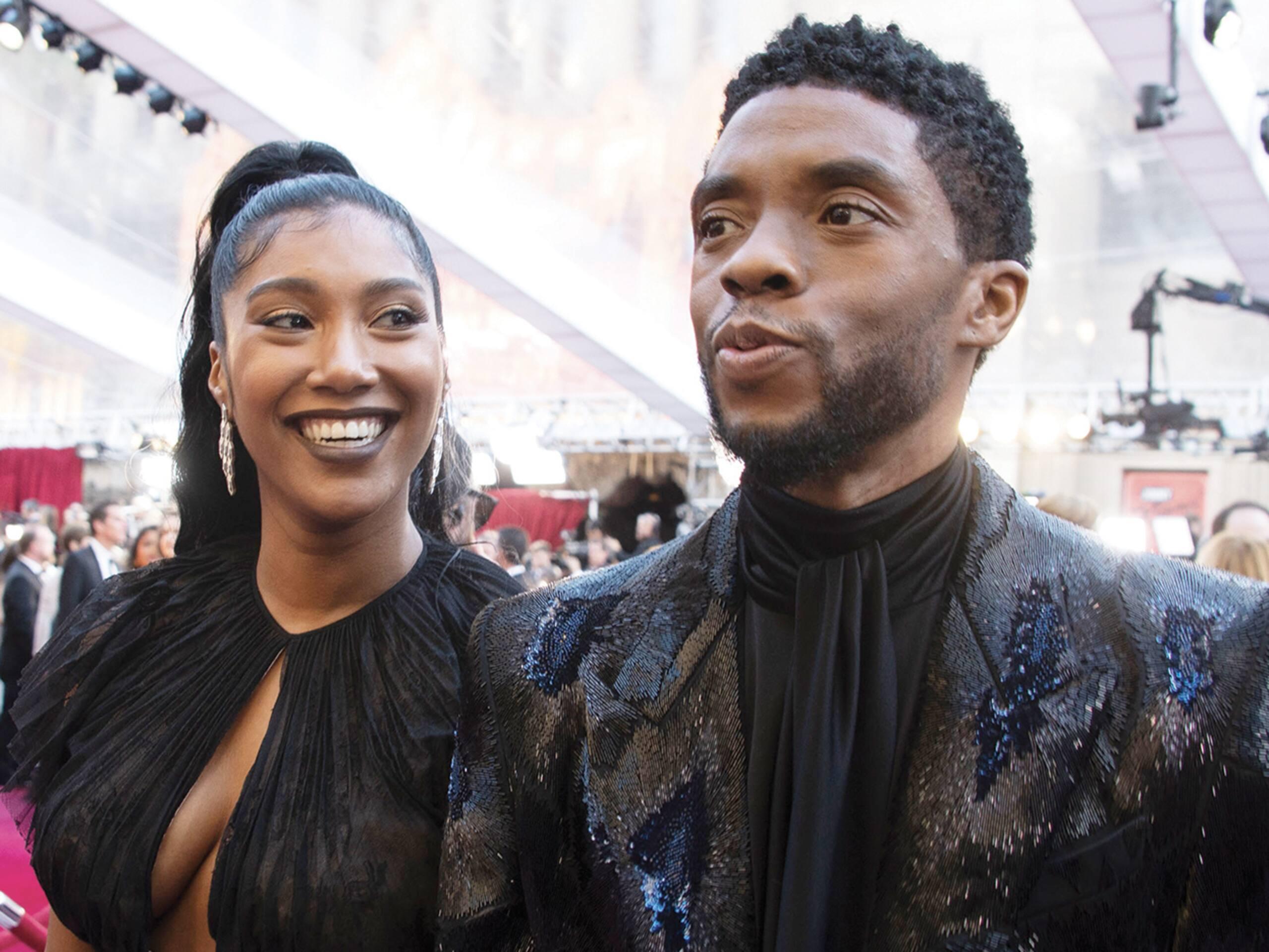 La veuve de Chadwick Boseman lui rend hommage 