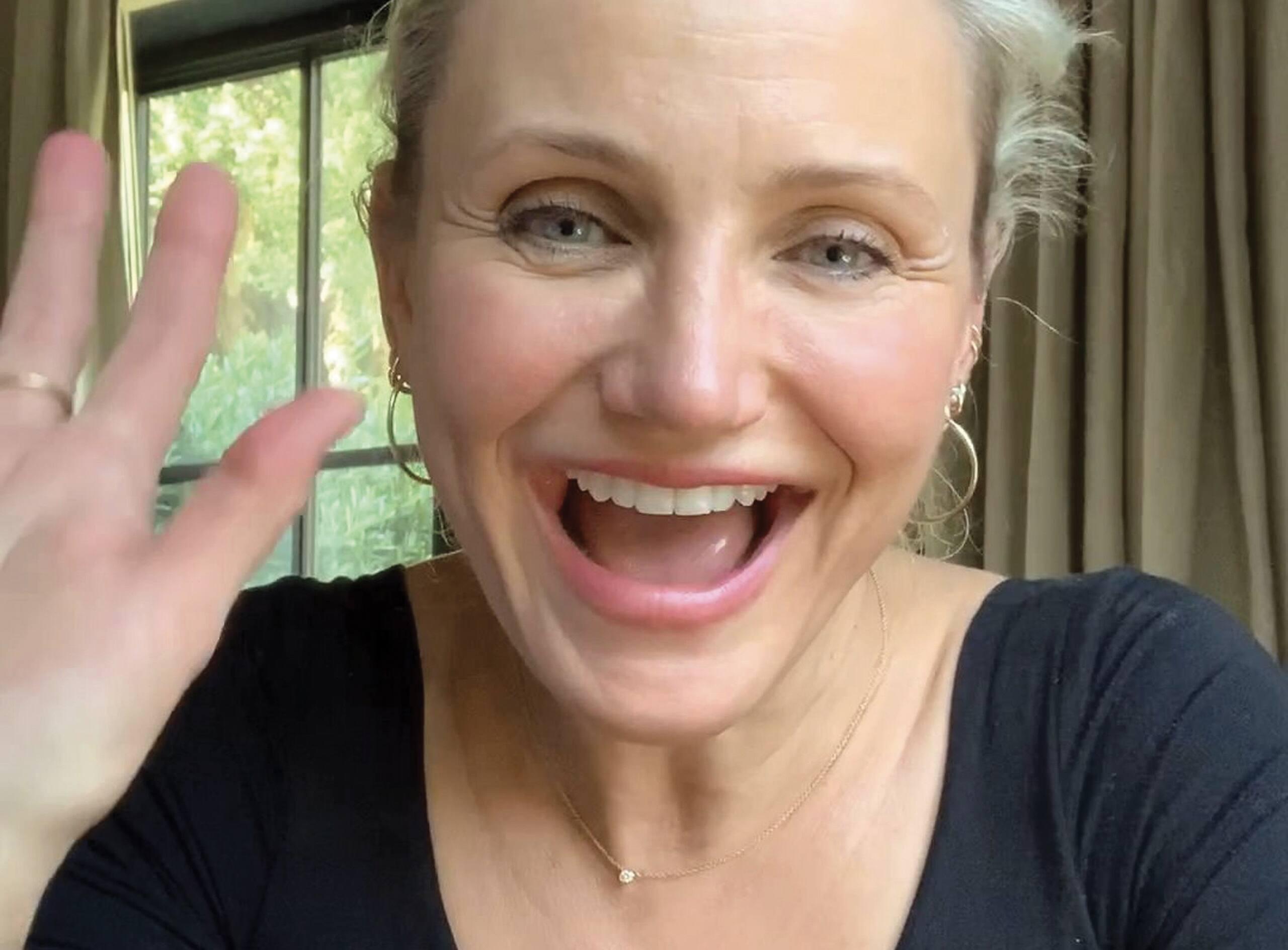 Cameron Diaz heureuse au foyer 