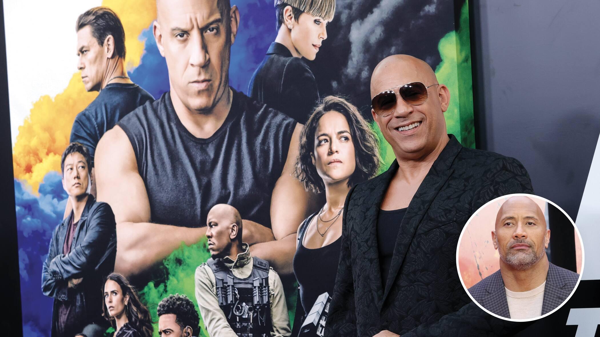 On a aussi appris ce qui clochait entre Vin et Dwayne Johnson…