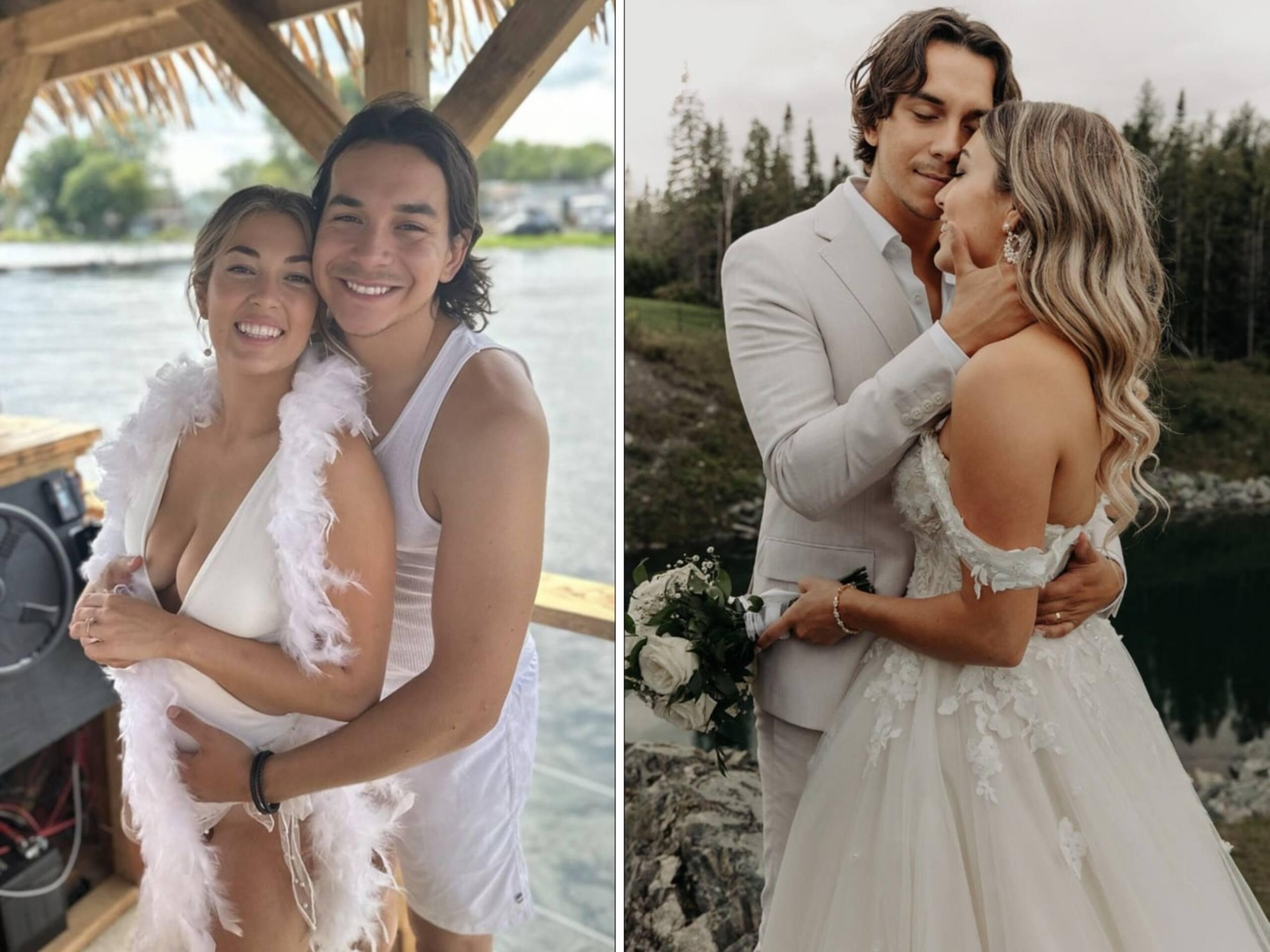 Voici les photos du mariage de William Cloutier