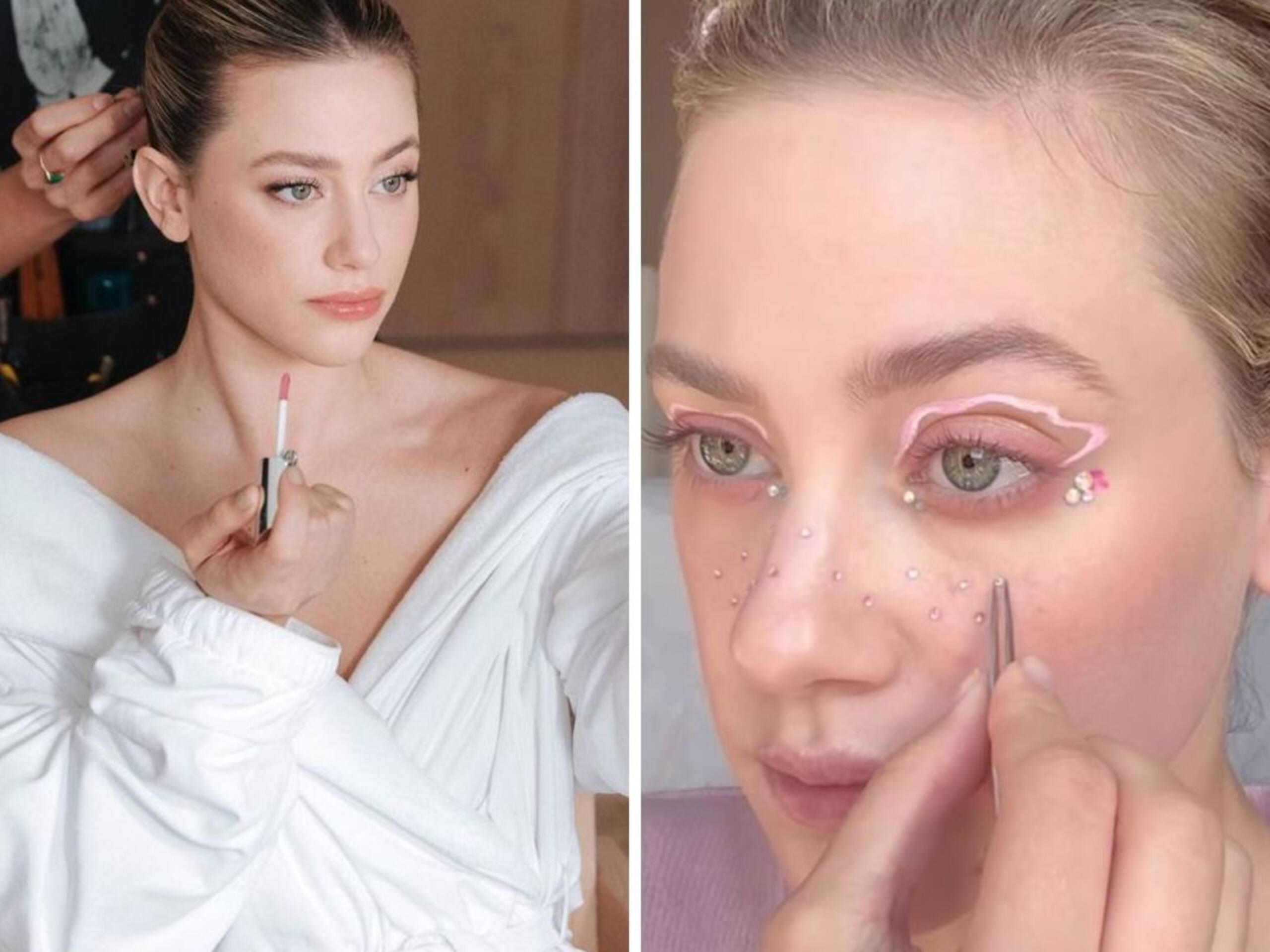 Son maquillage a une signification spéciale