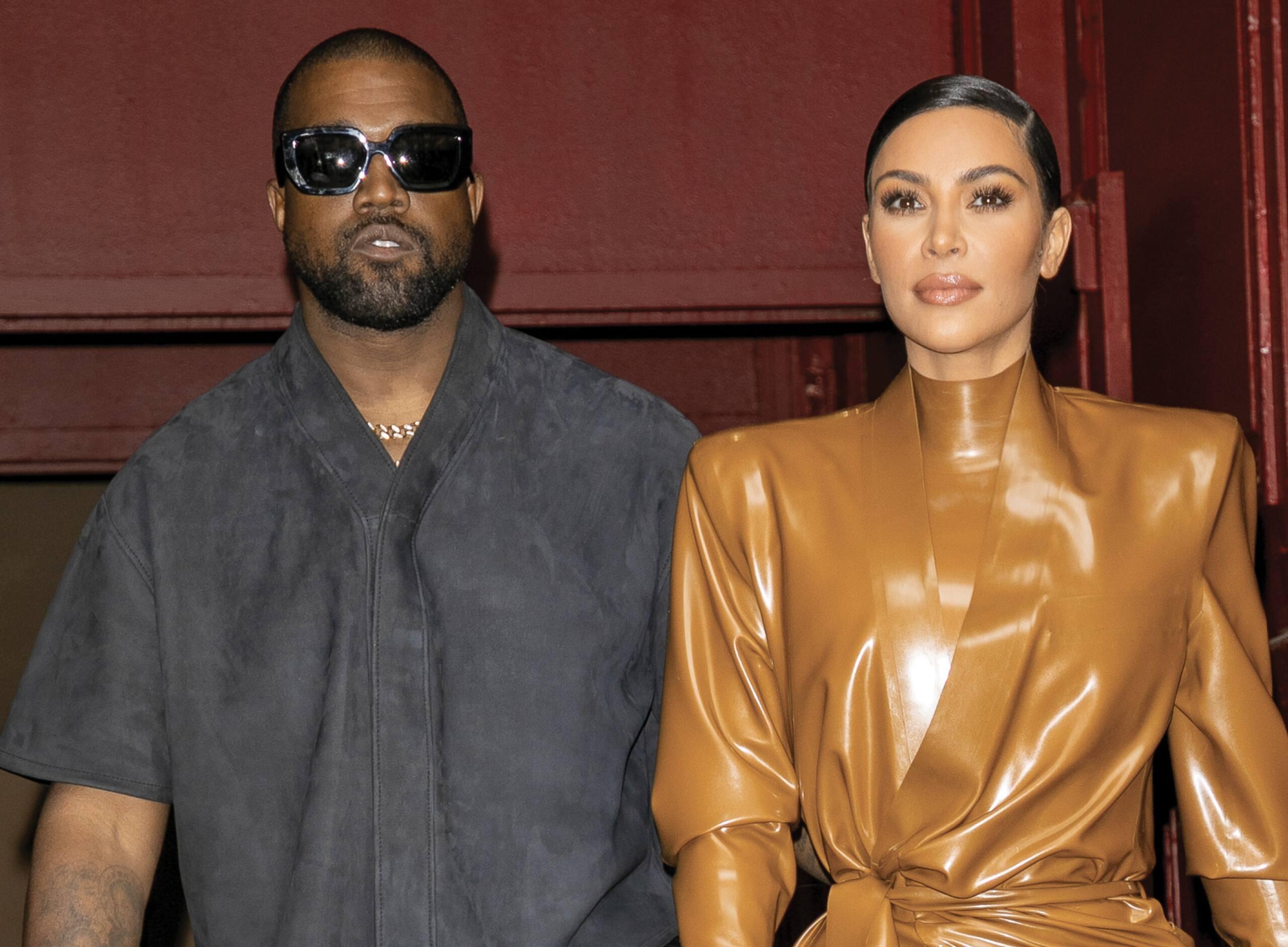 Kanye et Kim mènent des vies séparées 