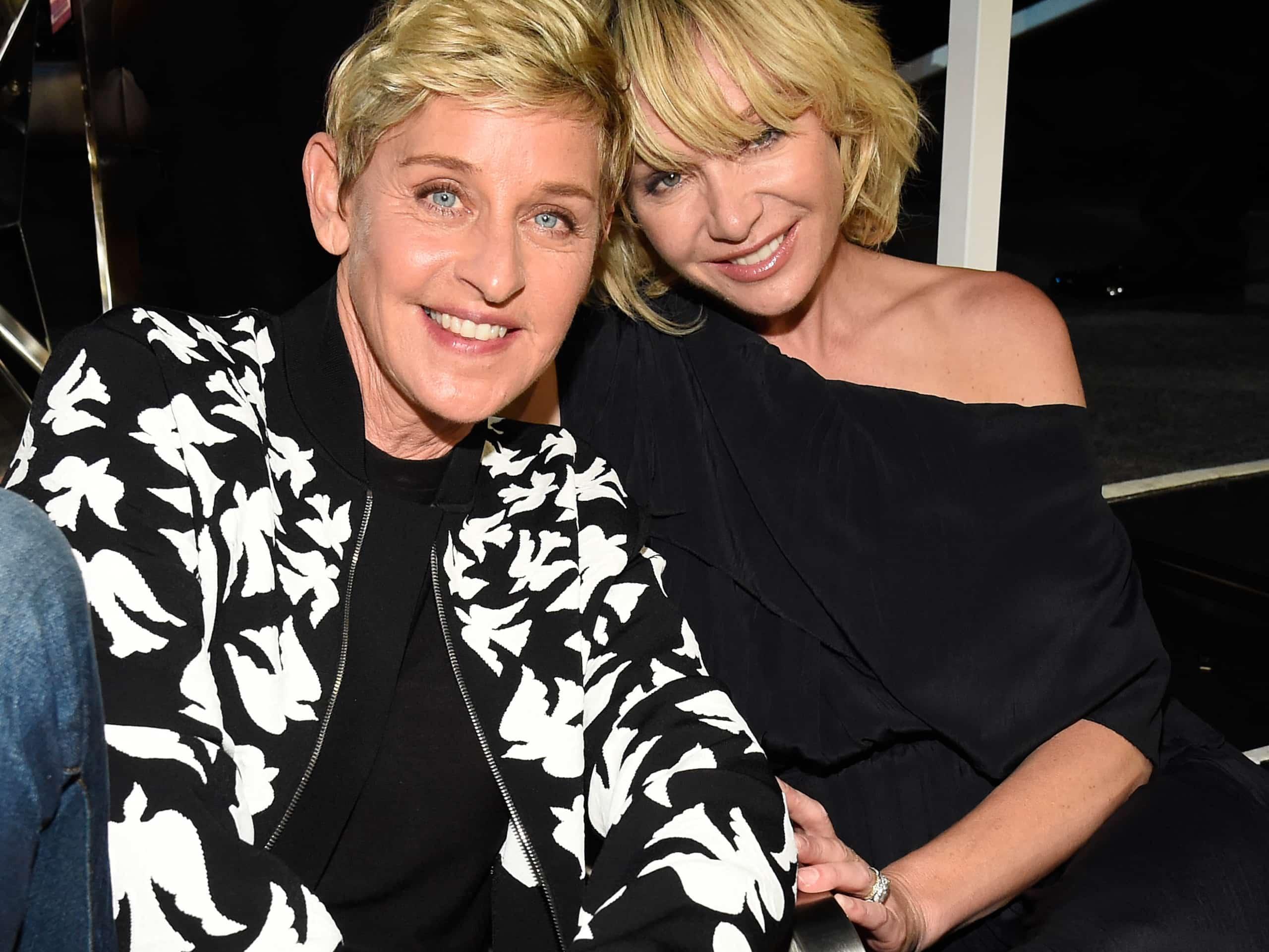 La femme d'Ellen DeGeneres se porte à sa défense