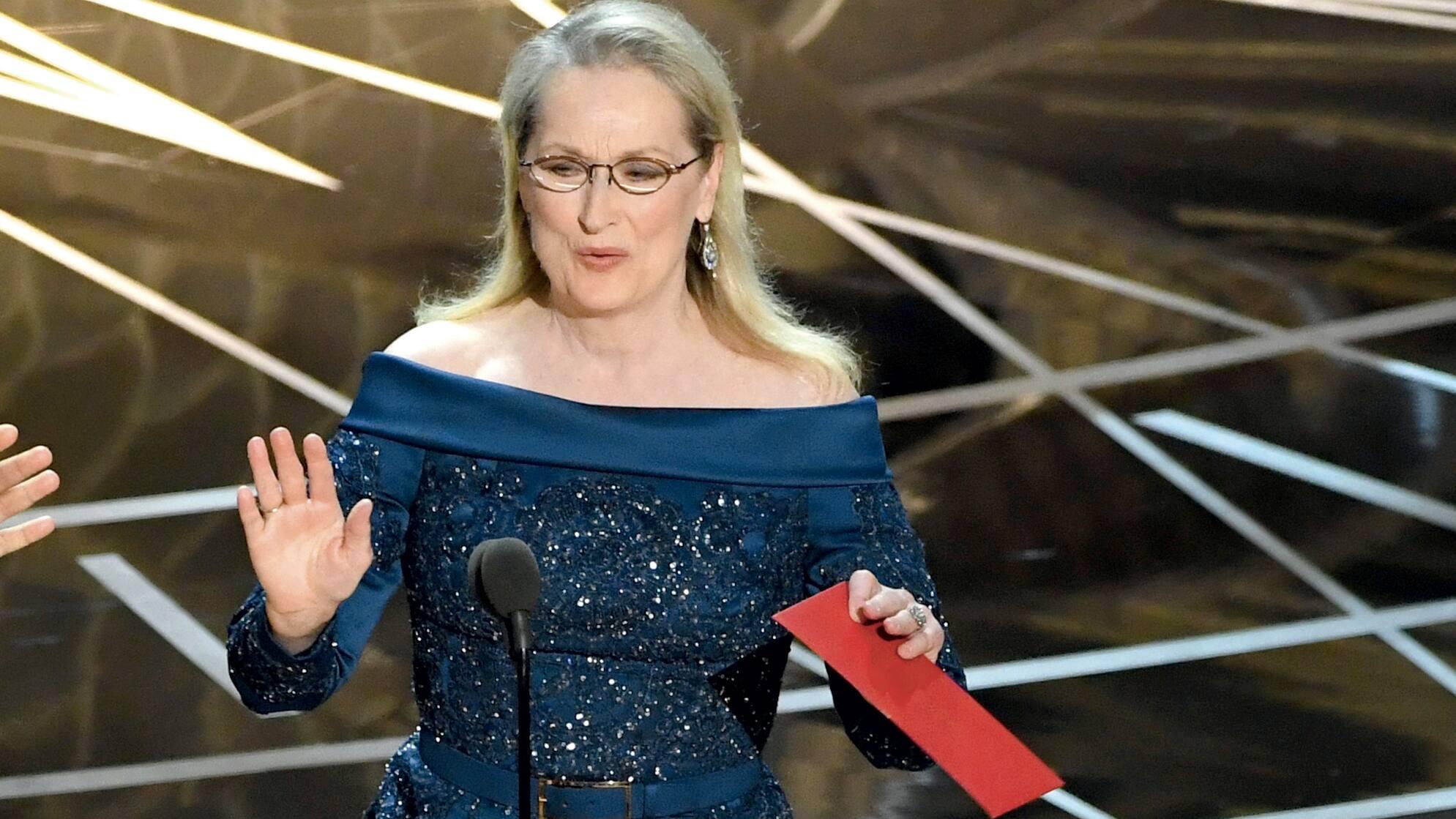 Meryl a finalement porté une autre robe pour cette fameuse soirée...