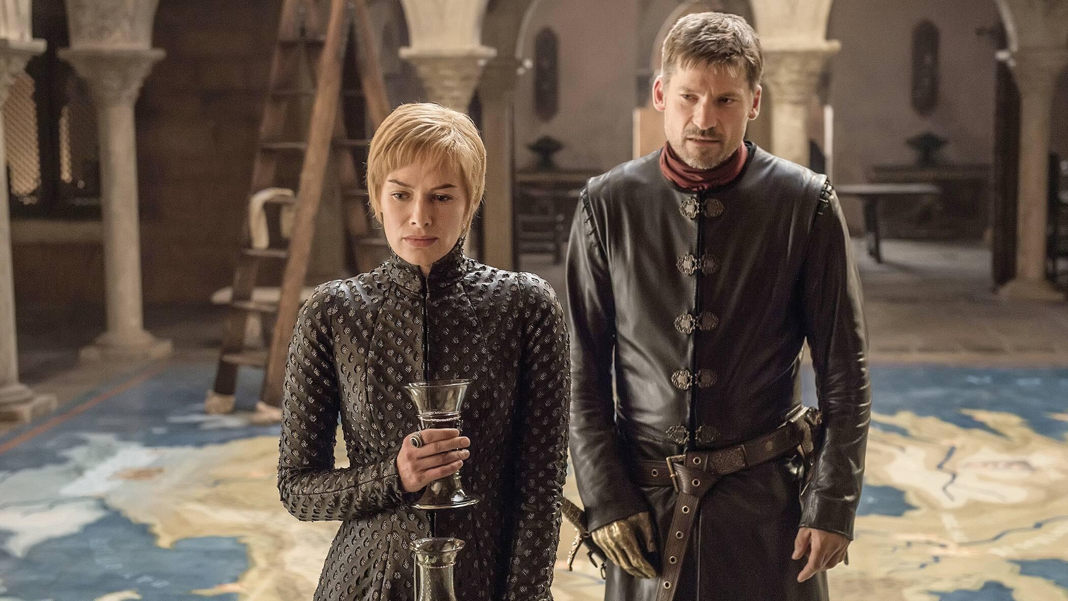 Cersei Lannister (Lena Headey) et Jaime, son jumeau (Nikolaj Coster-Waldau).