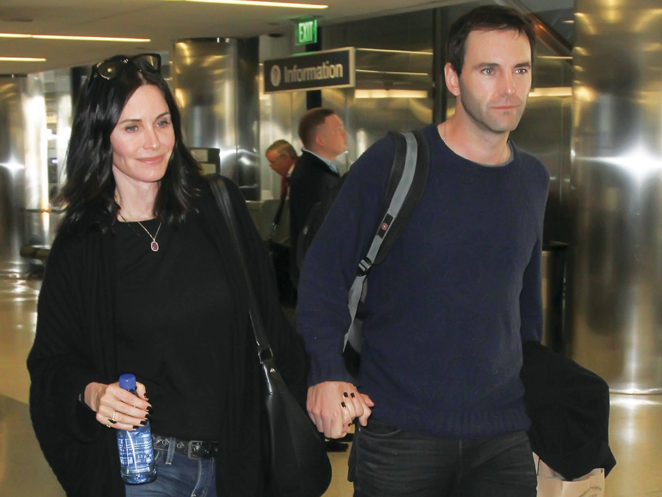 Courteney Cox n’a pas vu son chum depuis des mois