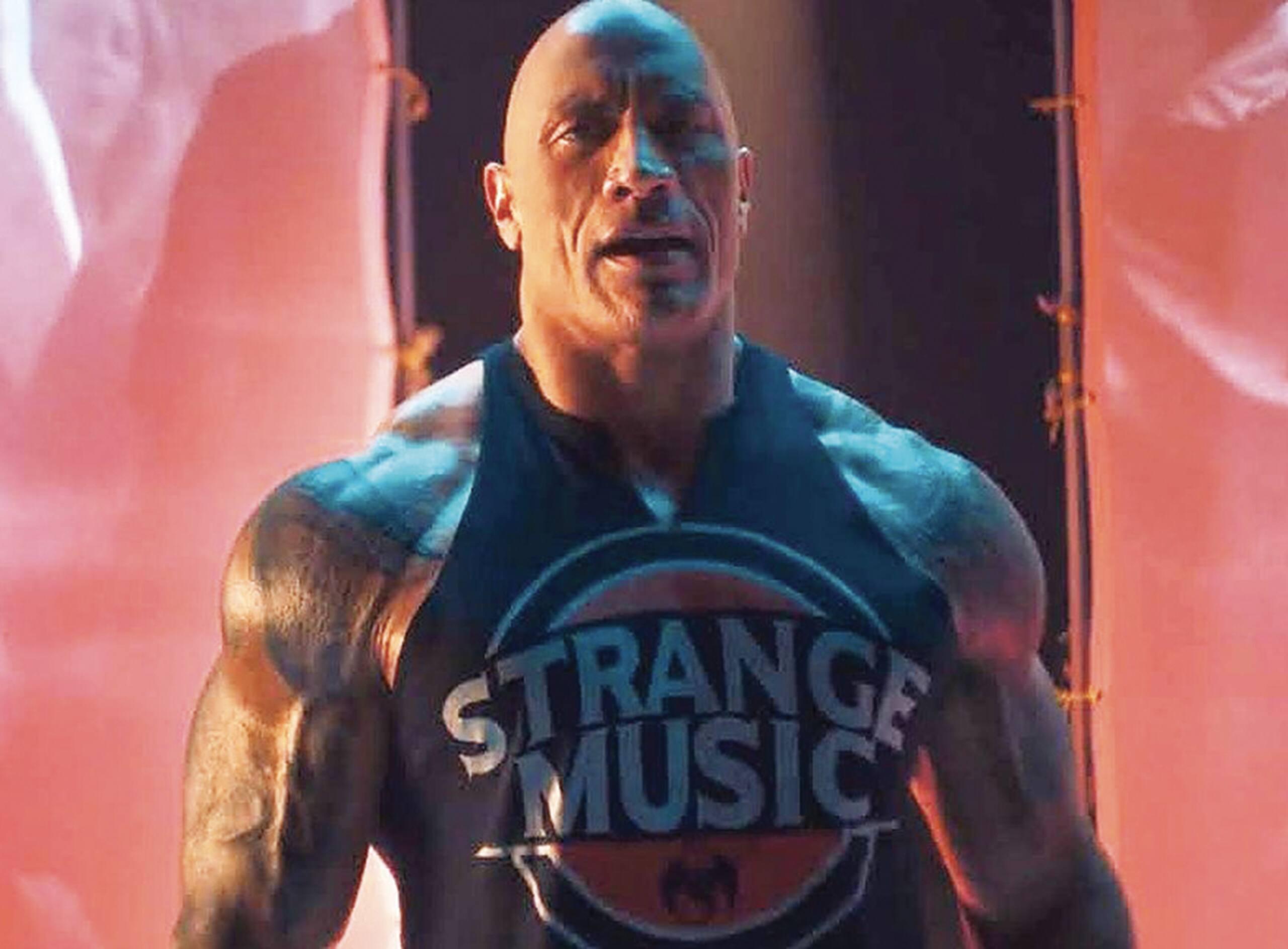 Dwayne Johnson se met au hip-hop