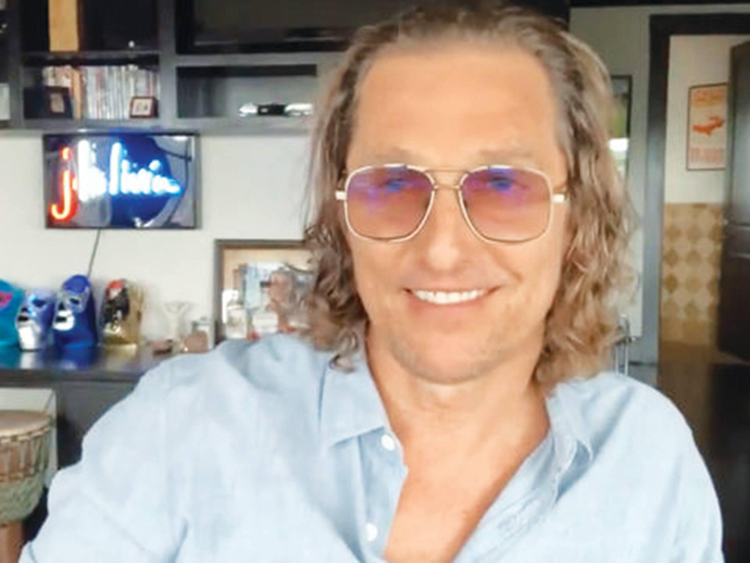 Matthew McConaughey lance sa chaîne YouTube