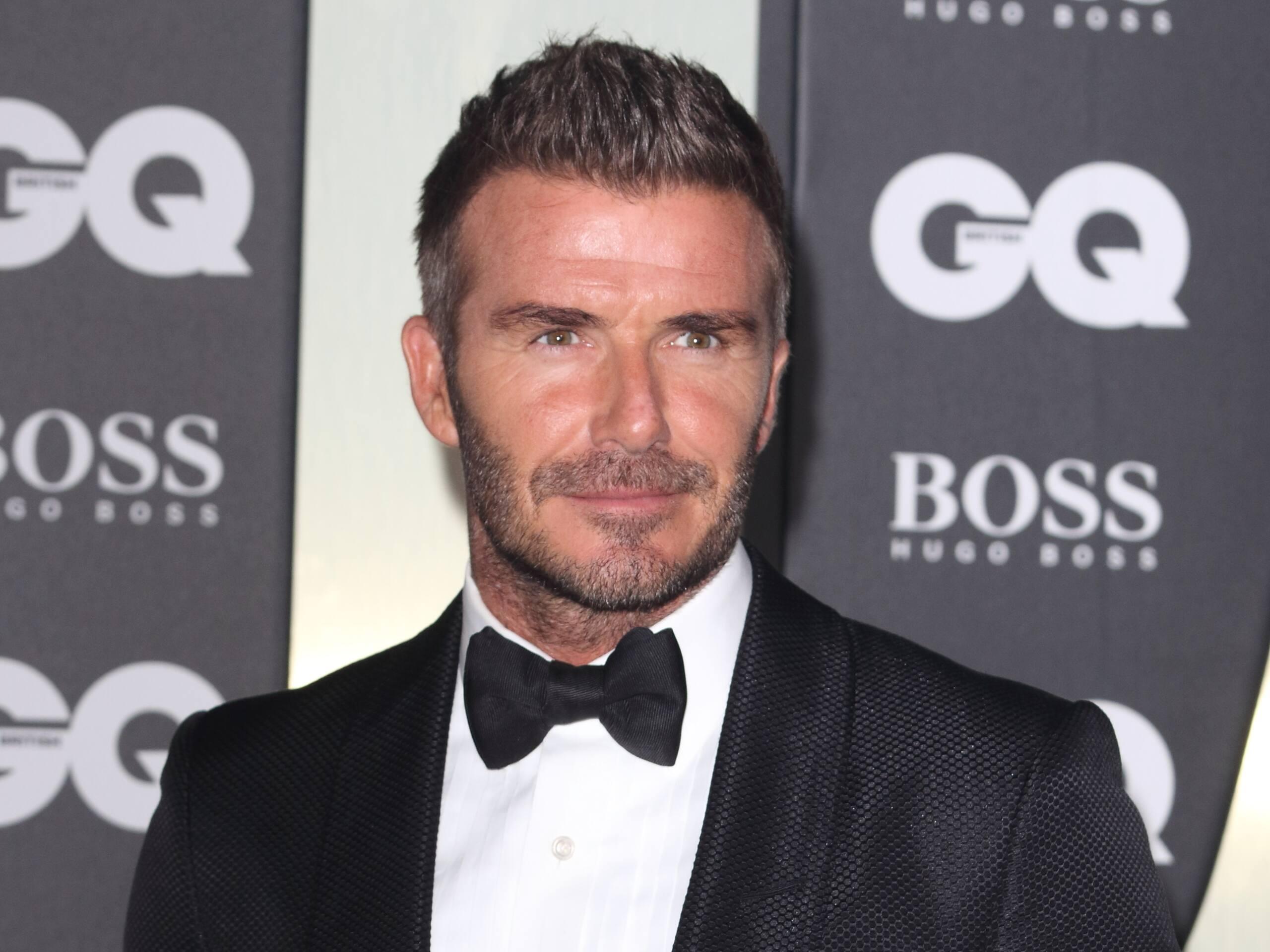 Où sont passés les cheveux de David Beckham? 