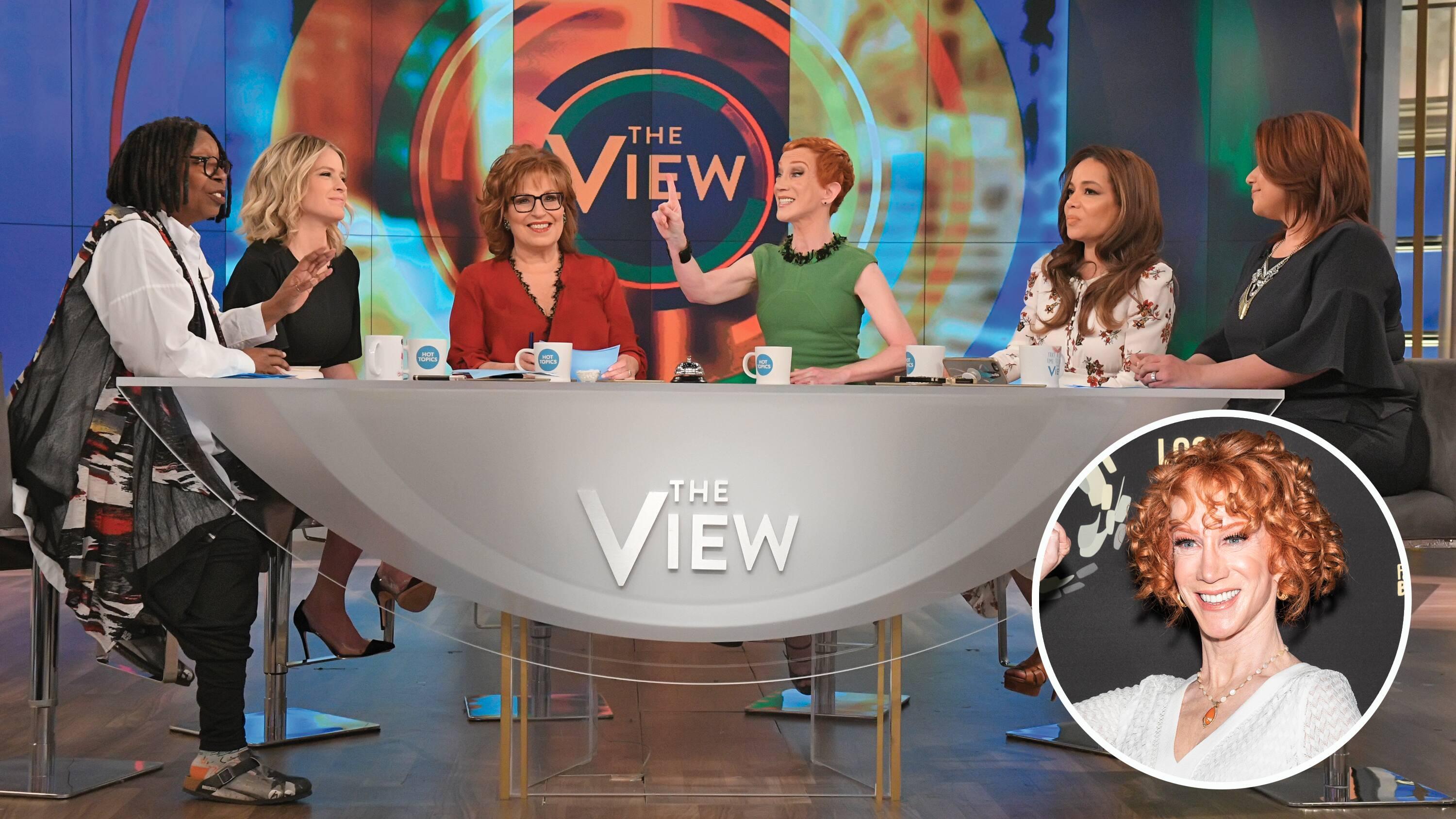 Les coanimatrices Whoopi Goldberg, Sara Haines, Joy Behar, Sunny Hostin et Ana Navarro.