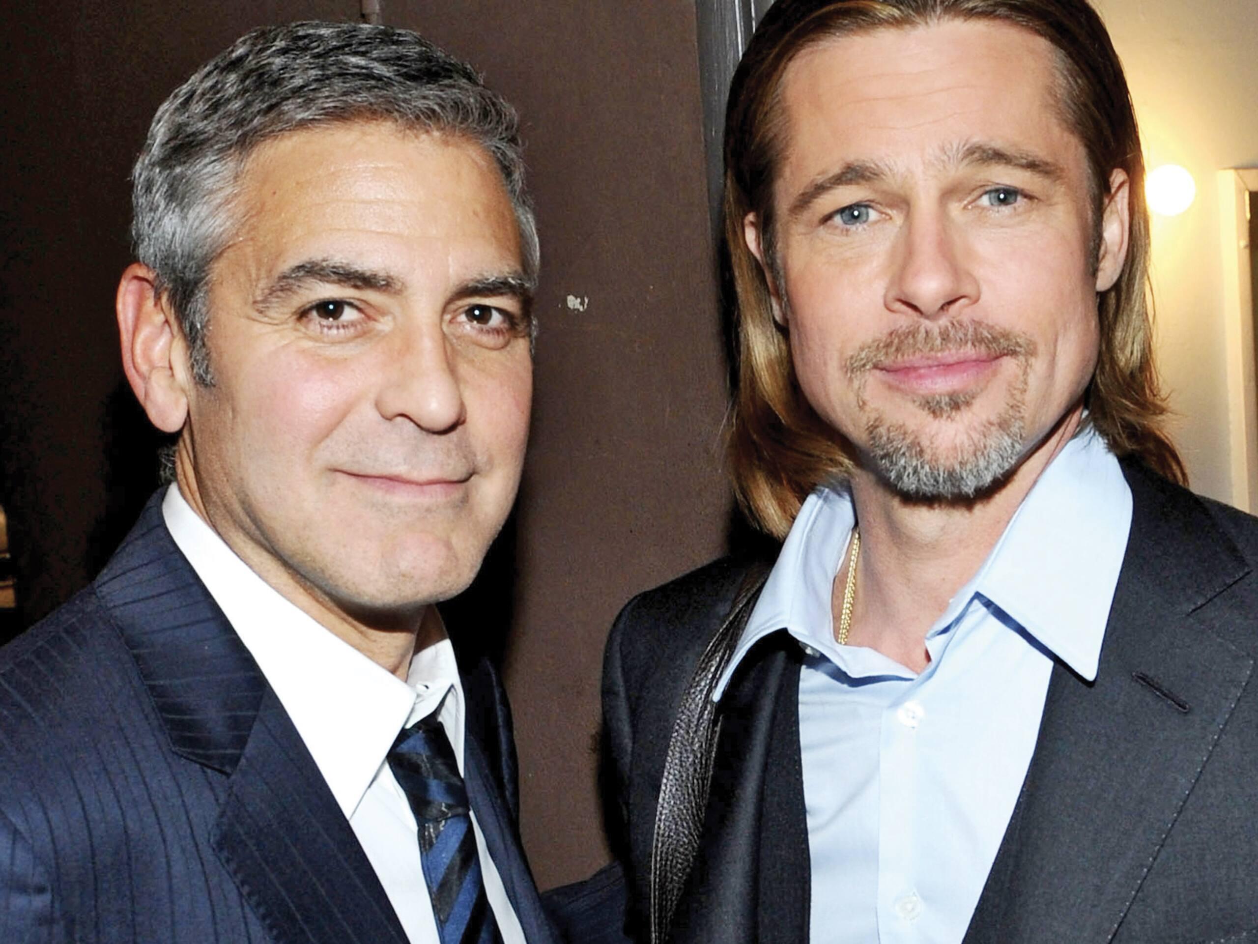 Retrouvailles pour George Clooney et Brad Pitt