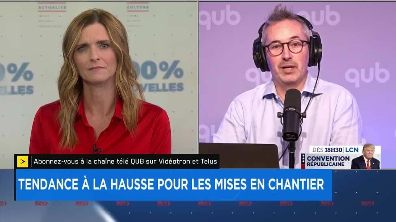 Mises en chantier : plus un retour à la normale qu'une augmentation, dit Francis Gosselin