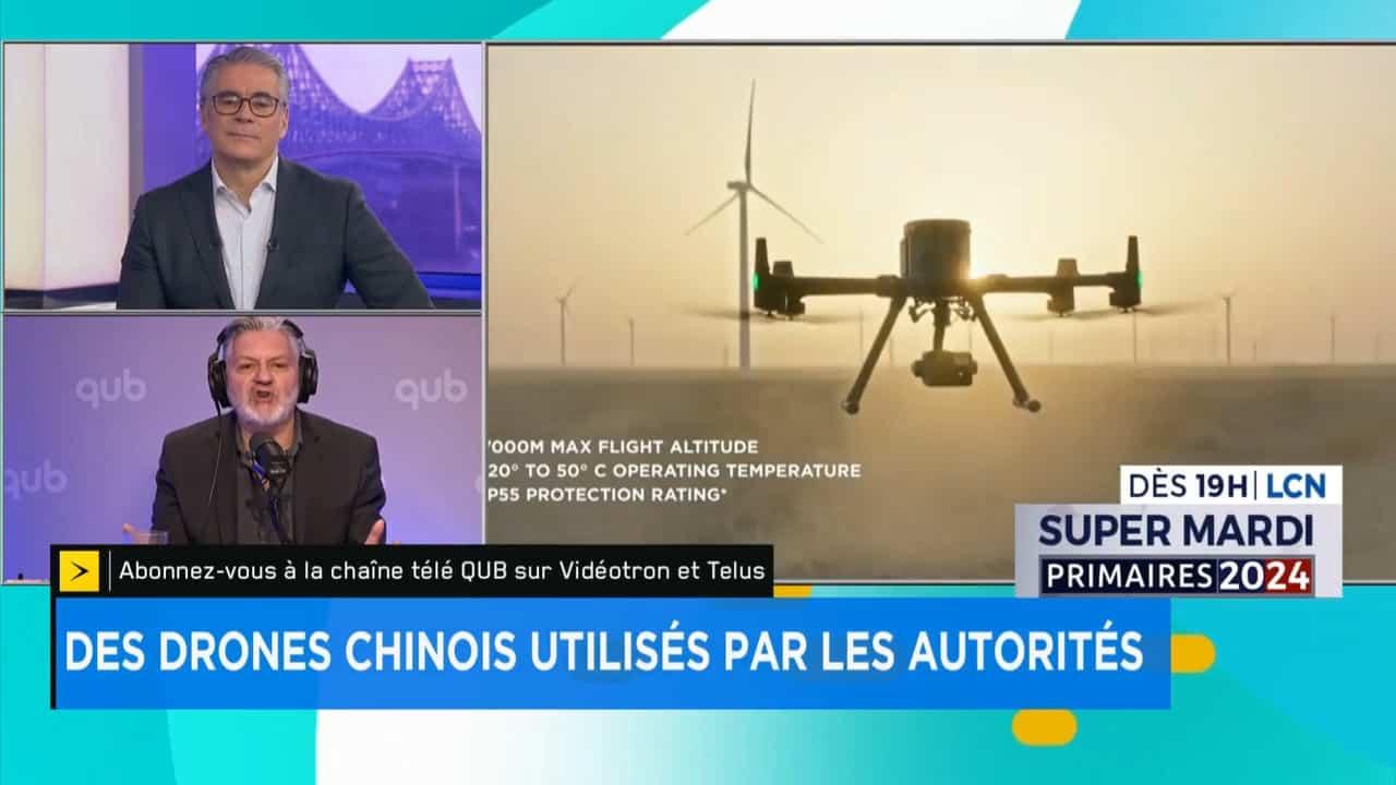Drones «Made in China» : au Canada, on ramasse ce que les autres ont jeté aux poubelles, dit Martineau