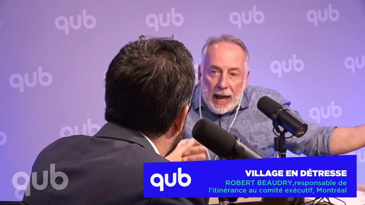 «Vous êtes trop mollasson» : Benoit confronte violemment le responsable de l'itinérance de Montréal