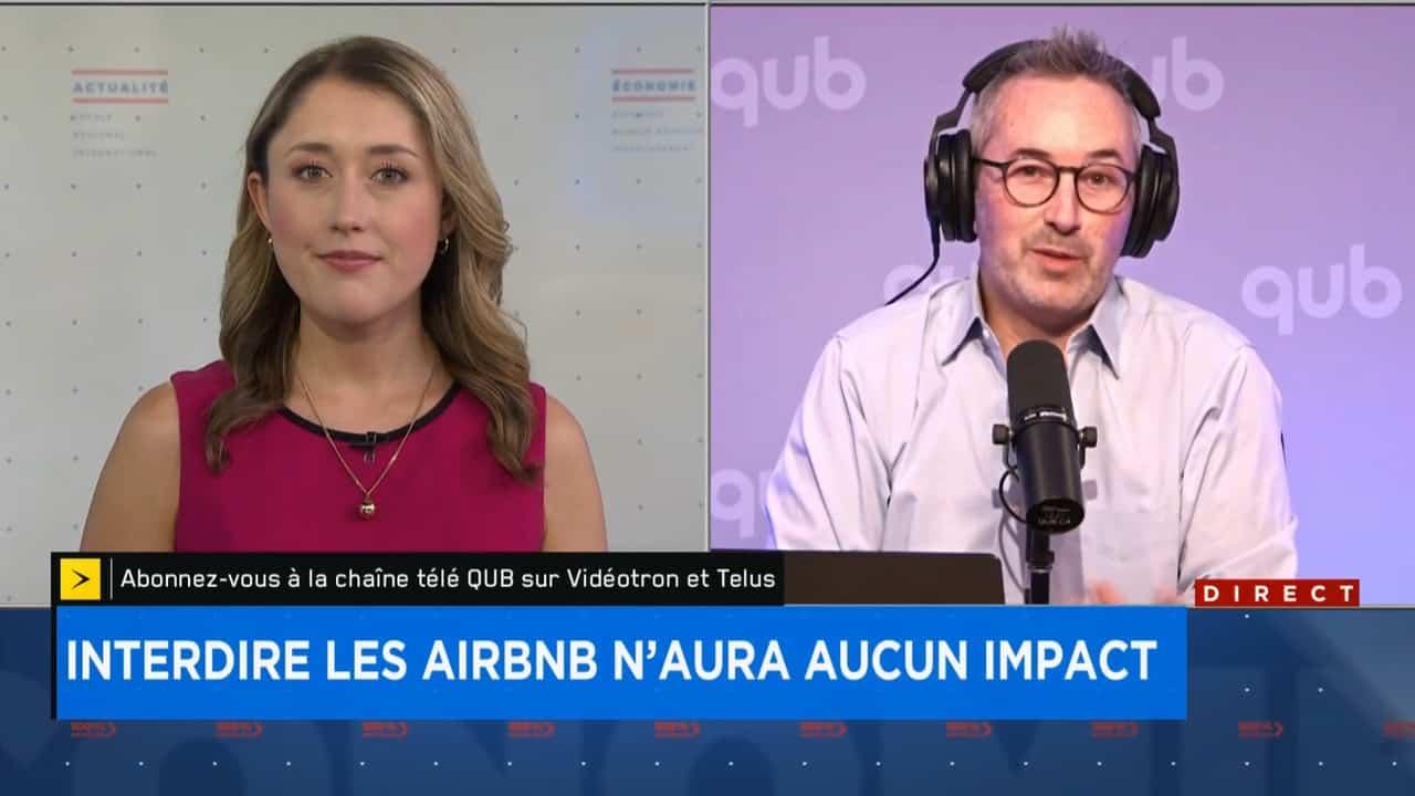 Airbnb : «Je pense qu'on se trompe de cible», dit Francis Gosselin